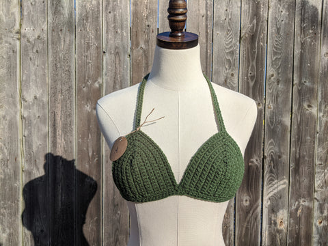 "Rhea" in Olive Green - A Cup